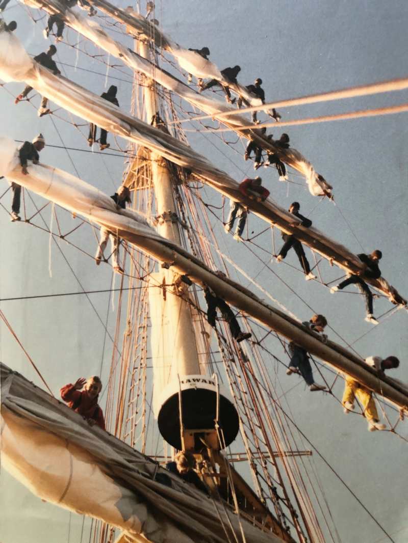 Class Afloat, Eimer McGrath, Erica Shuttleworth, France de Gaspé Beaubien, Gaspé Beaubien, Jerzy Rakowicz, Jerzy Zamorski, Krzysztof Baranowski, Pogoria, Szkola pod Żaglami, Terry Davies, West Island College, Wojciech Jacobson